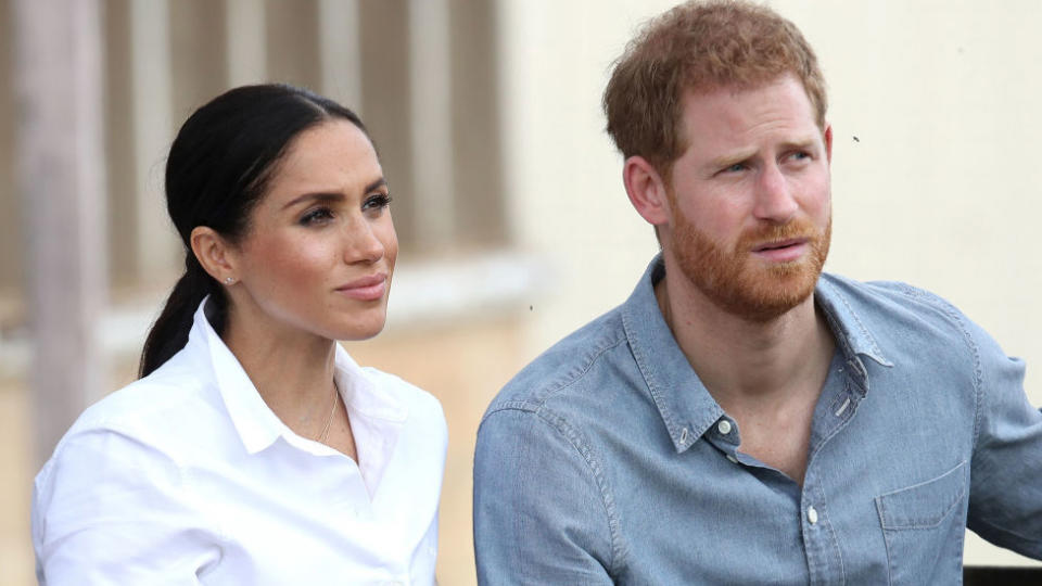Prince Harry and Meghan Markle in Australia 