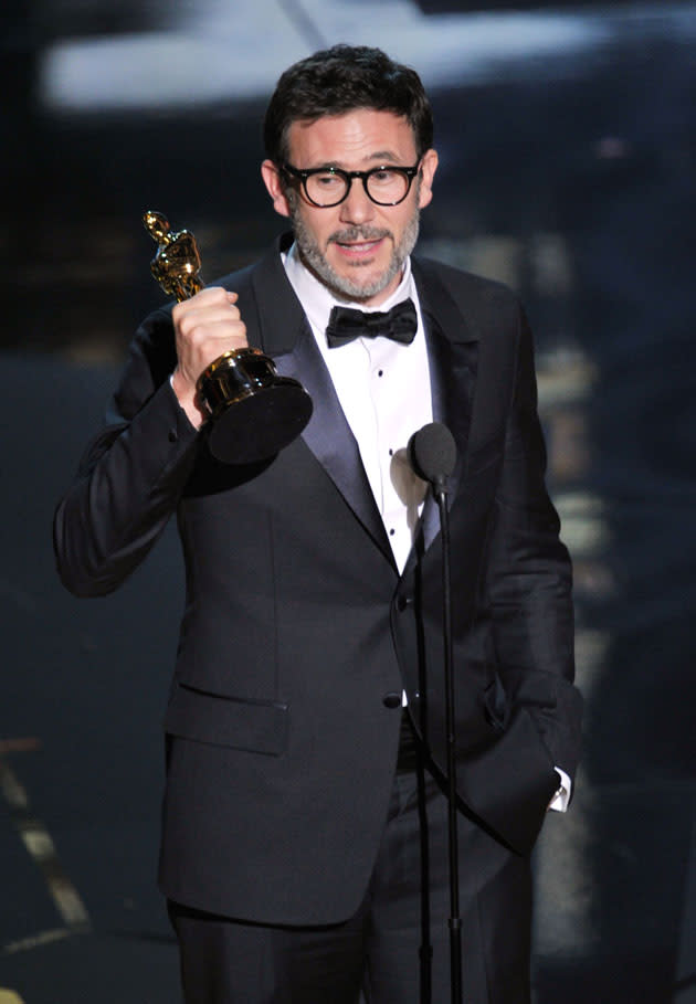 <b>Oscars 2012: The winners </b><br><br> <b>Michel Hazanavicius</b> won Best Director for ‘The Artist’. <br><br><b>[Related gallery:</b> <a href="http://uk.movies.yahoo.com/photos/oscars-2012-red-carpet-photos-1330099441-slideshow/" data-ylk="slk:All the red carpet photos;elm:context_link;itc:0;sec:content-canvas;outcm:mb_qualified_link;_E:mb_qualified_link;ct:story;" class="link  yahoo-link">All the red carpet photos</a> <b>]</b>