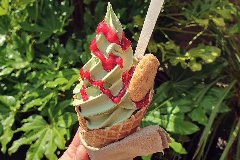 The Secret Garden's soft serve comes in deliciously fresh flavours -Credit:Secret Garden Cafe Instagram