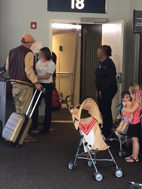 Morse took photos in the terminal after he reportedly called a&nbsp;Southwest supervisor to address&nbsp;the issue. (Photo: Grant Morse)