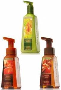 Bath and Body Works Foam Cleansers