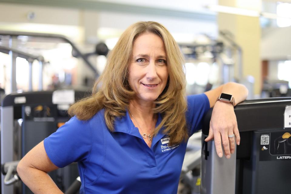 Kathleen Jaromin is a personal trainer at Health First’s Pro-Health & Fitness in Viera where she specializes in strength training and weightlifting and schedules one-on-one sessions and small-group classes.