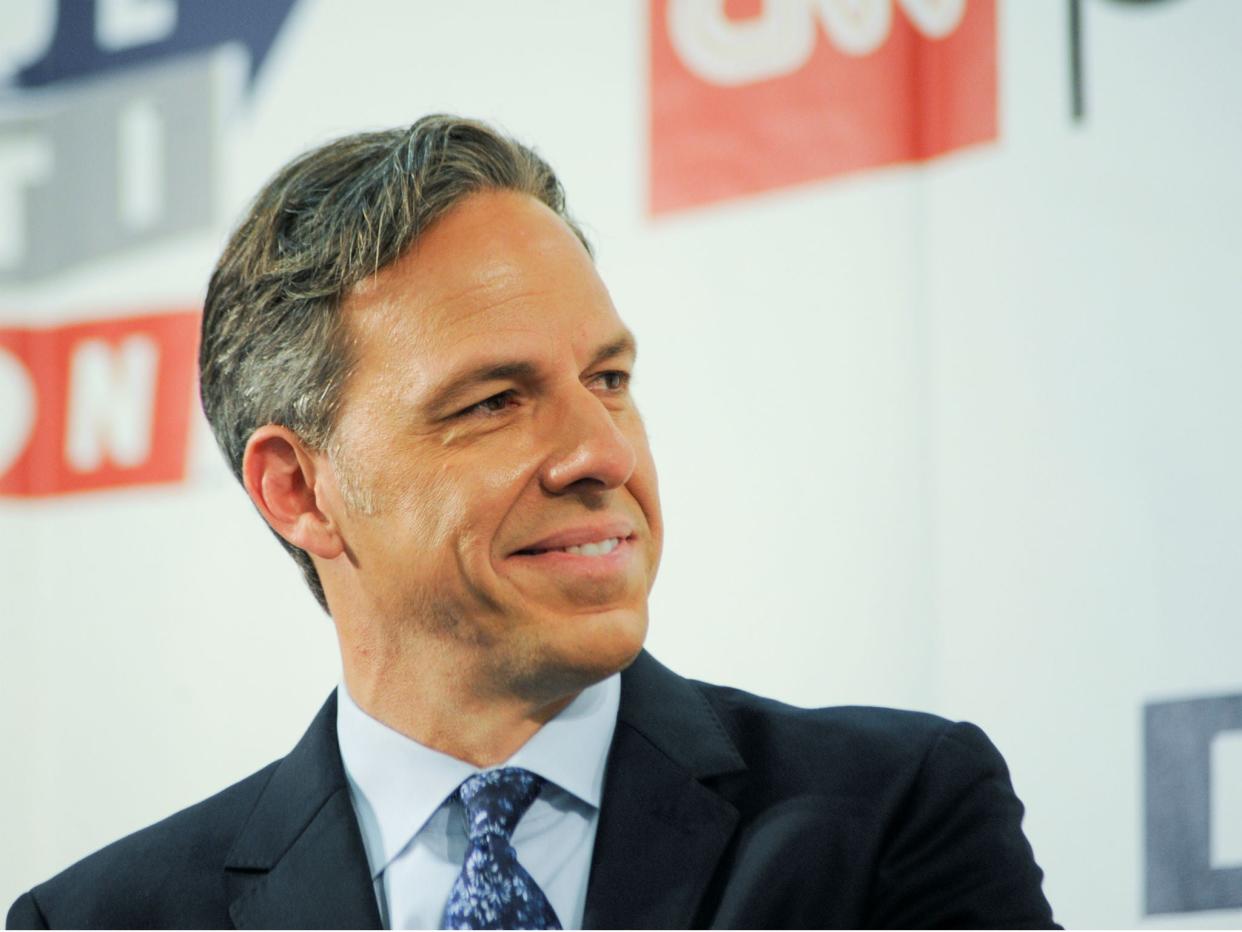 CNN anchor Jake Tapper at Politicon in Pasadena, California on July 29, 2017 (REUTERS/Andrew Cullen)