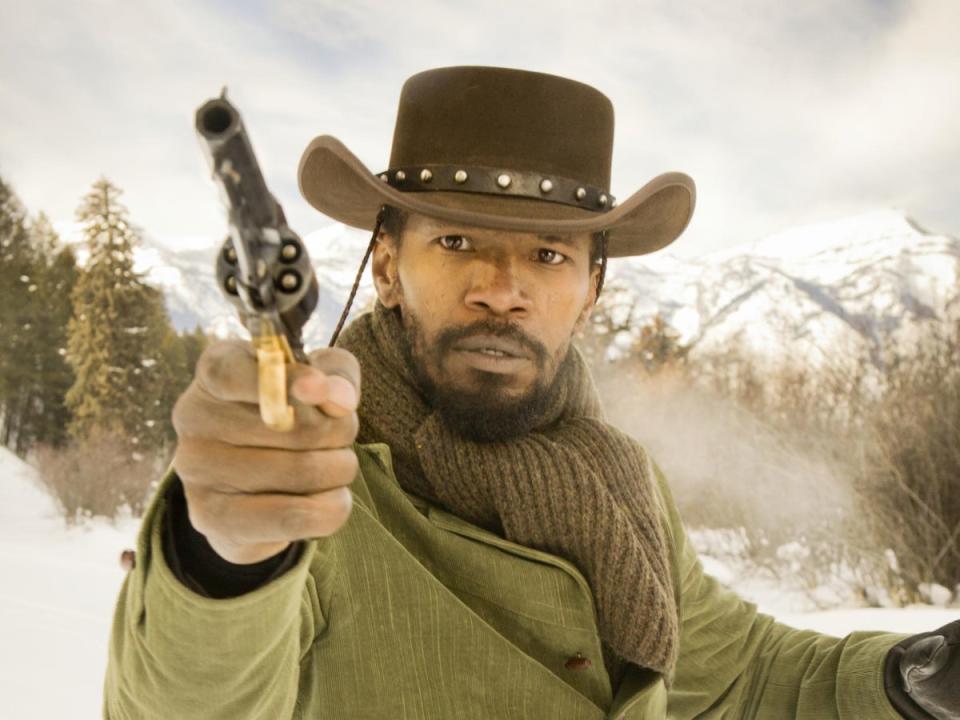 Jamie Foxx in ‘Django Unchained' (Columbia/The Weinstein Company/Kobal/Shutterstock)