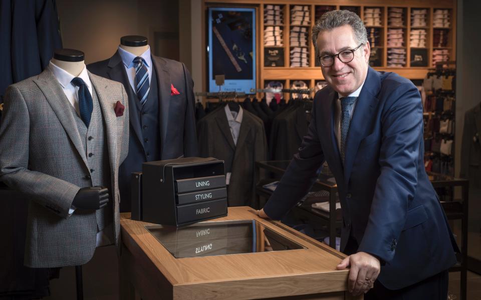 Moss Bros boss Brian Brick said the year ahead would be