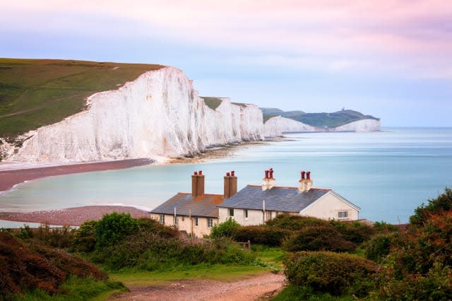 The Seven Sisters, Seaford, Sussex, England