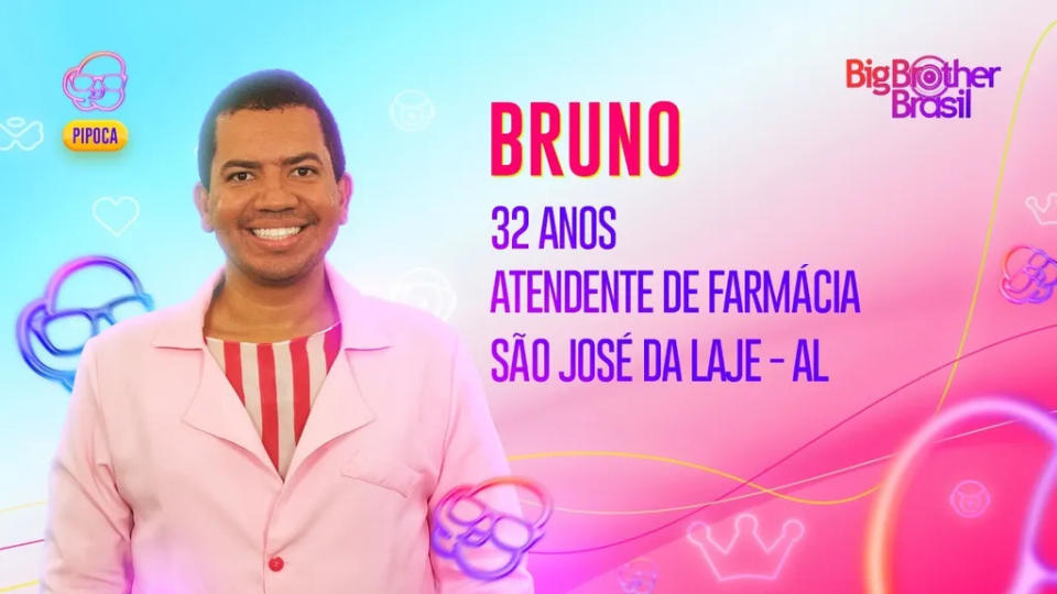 <em>Bruno disse que não tem medo de mudar de lado (Imagem: Reprodução/Globo)</em>