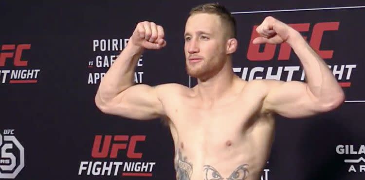 Justin Gaethje - UFC on FOX 29 weigh-in