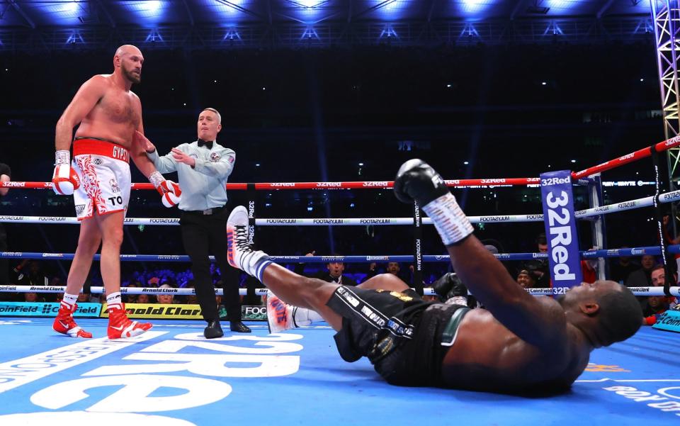 Tyson Fury vs Dillian Whyte live fight undercard updates results ring walk - GETTY IMAGES