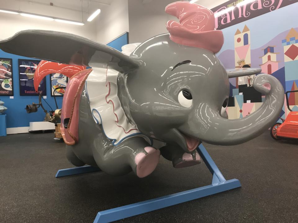 This Dumbo vehicle is expected to fetch more than $100,000. (Photo: Yahoo Entertainment)