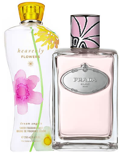 Victoria's Secret and Prada fragrance