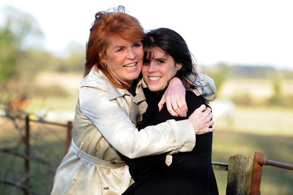 Sarah Ferguson, Duchess of York and Princess Eugenie