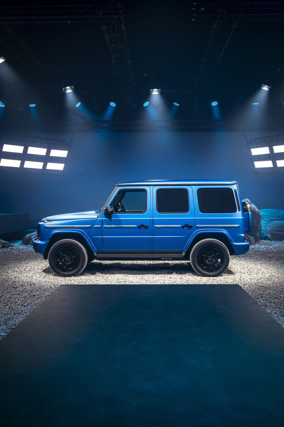 mercedes benz g 580 with eq technology press images