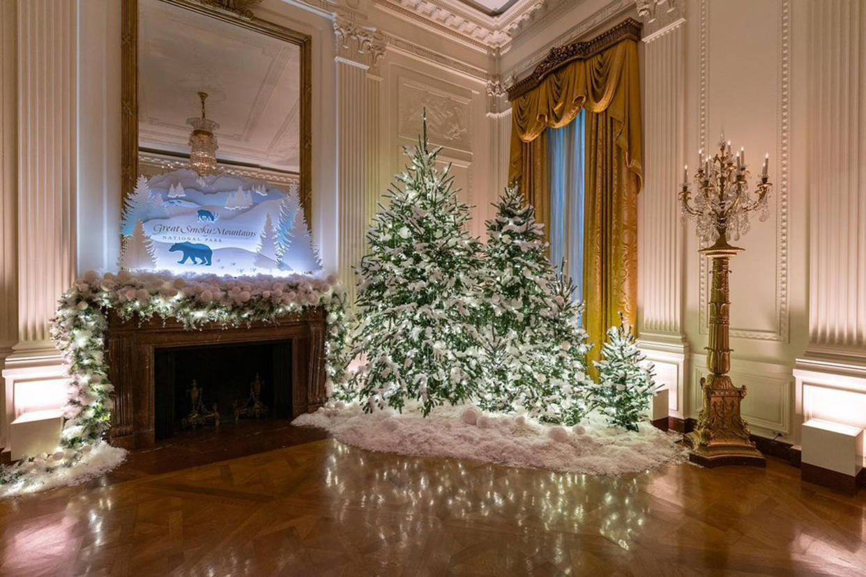 Jill Biden Unveils White House Christmas Decorations 2022