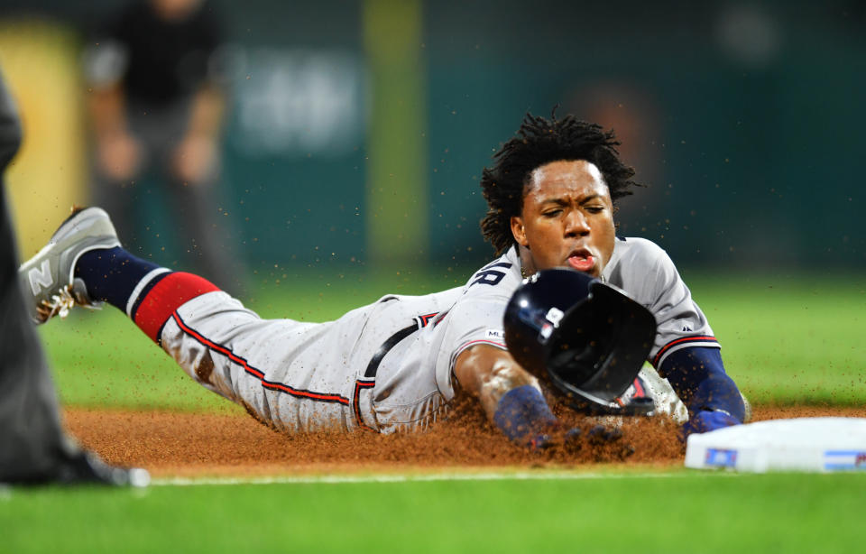 Ronald Acuna Jr.  (Photo by Kyle Ross/Icon Sportswire via Getty Images)