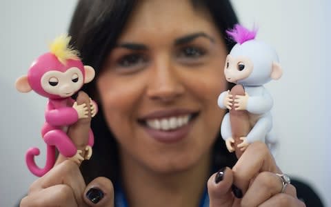 These interactive monkeys have been a hit this Christmas - but check the ones you are buying are the real deal - Credit: Eddie Mulholland