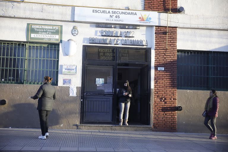 Paro docente. Escuela de Educación Secundaria N° 6