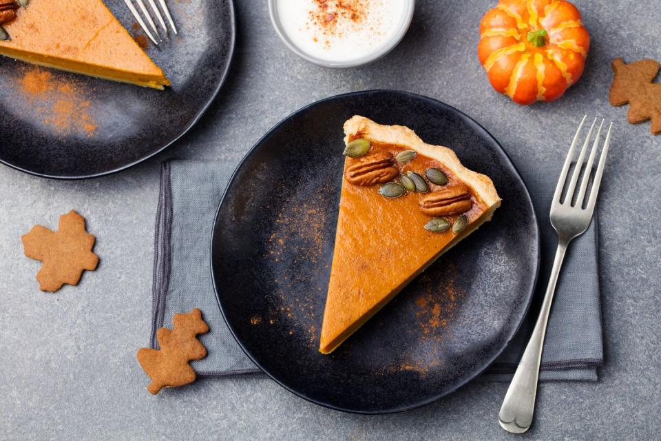 Healthier swap: sweet potato, pumpkin, or apple pie