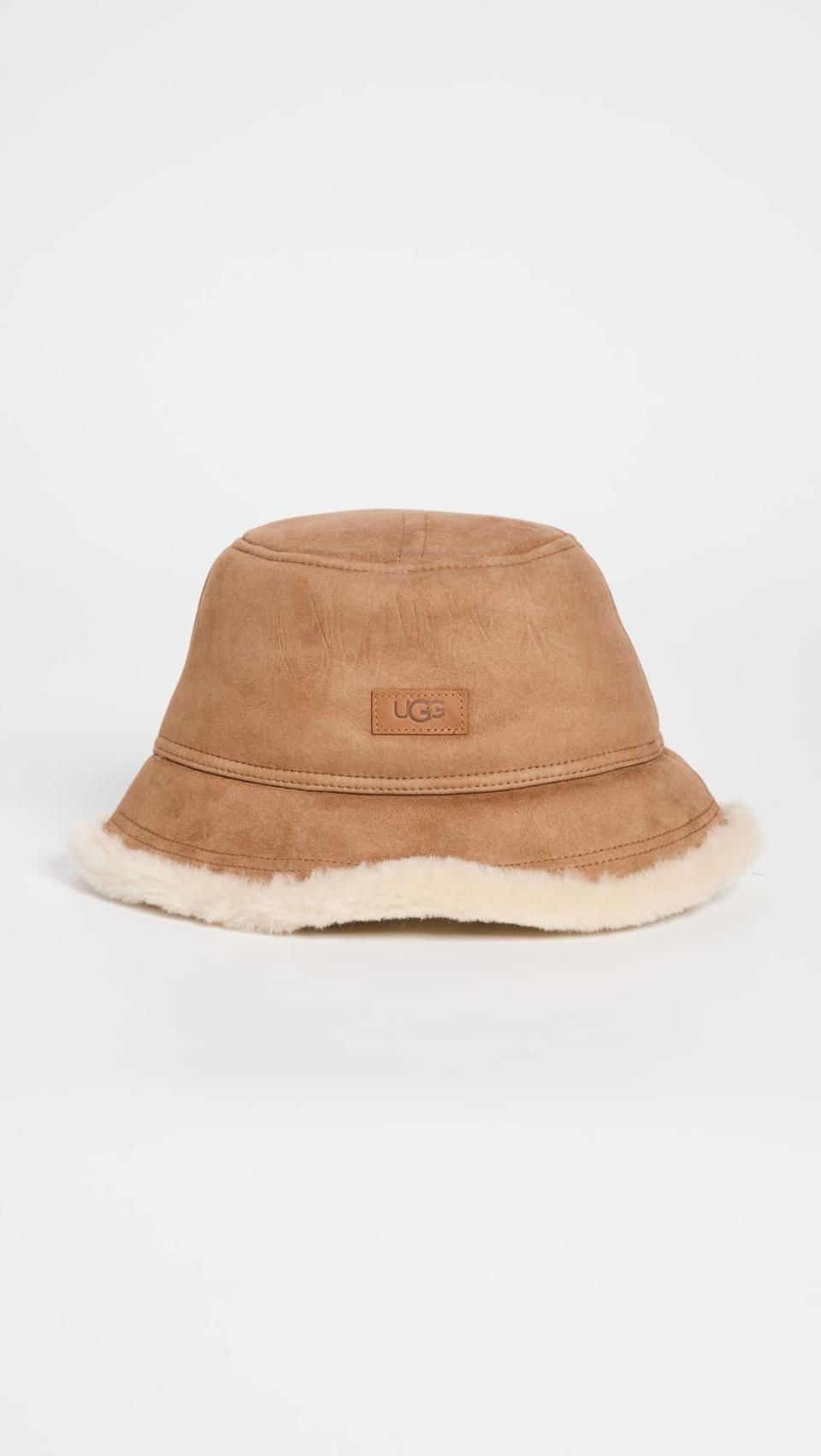 Sheepskin Bucket Hat