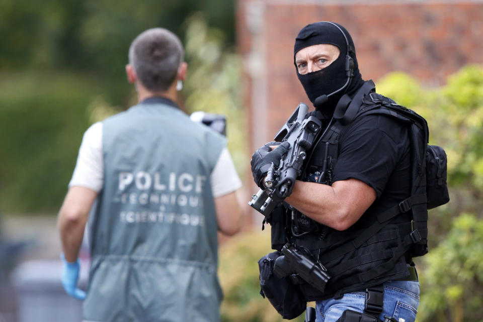 Priest killed in attack at church in Normandy, France