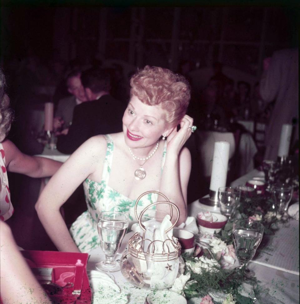 1950: Hanging out at Ciro's nightclub in West Hollywood, California.