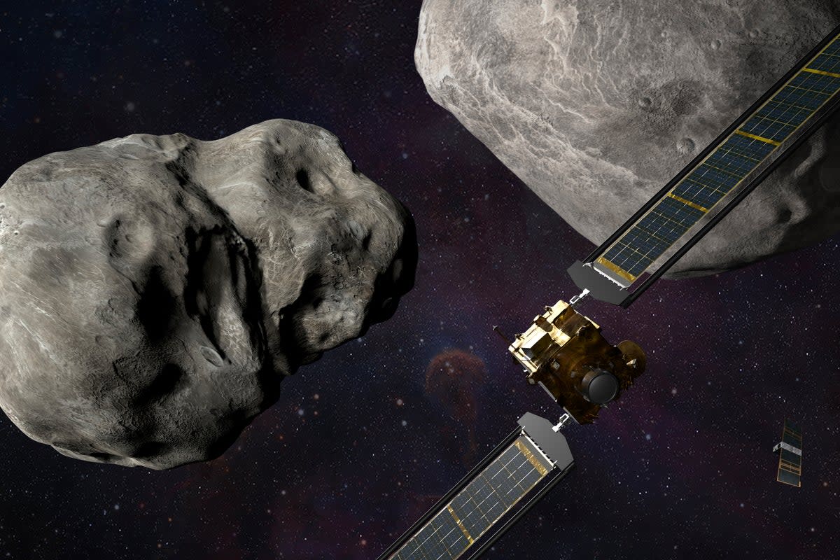 Asteroid Strike-Explainer (ASSOCIATED PRESS)