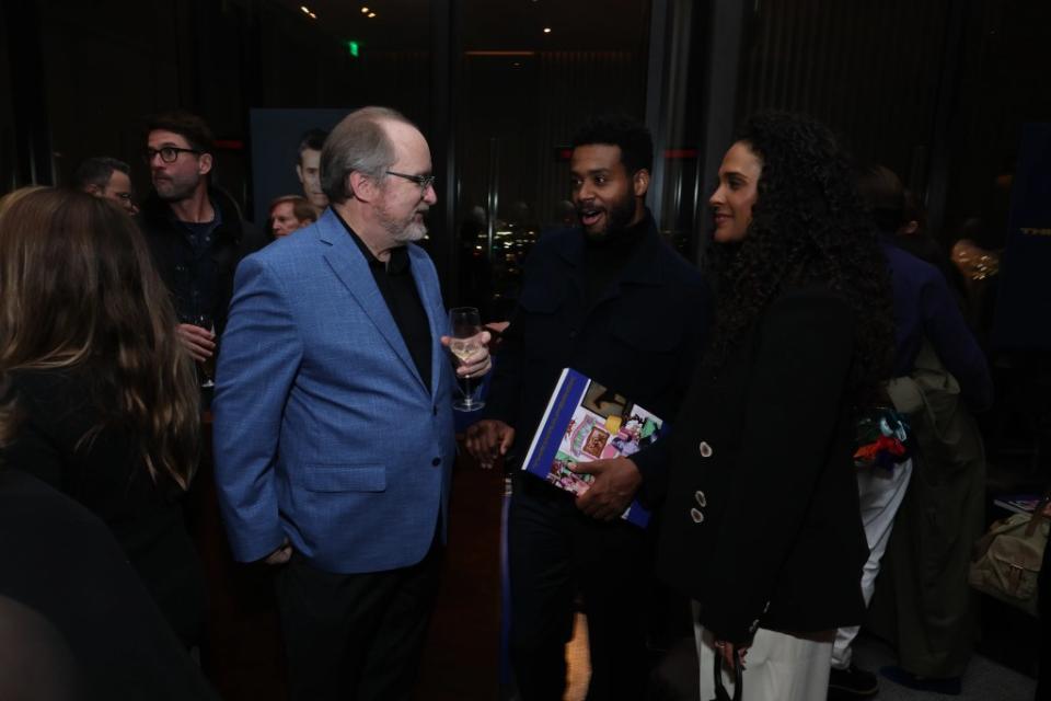 Steve Pond, Kris Bowers & Briana Nicole Henry, TheWrapBook Launch Party 2024