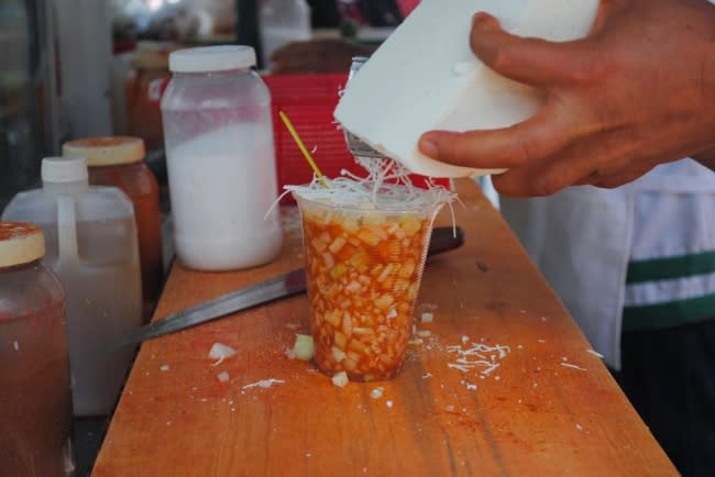 Caldo de oso o Bomba es una botana muy tradicional de León, Guanajuato. Foto: NOTIMEX / ESPECIAL / COR / LIF / GASTRO 16 / ORIGEN16 / TURISMO 15/ CVTES.