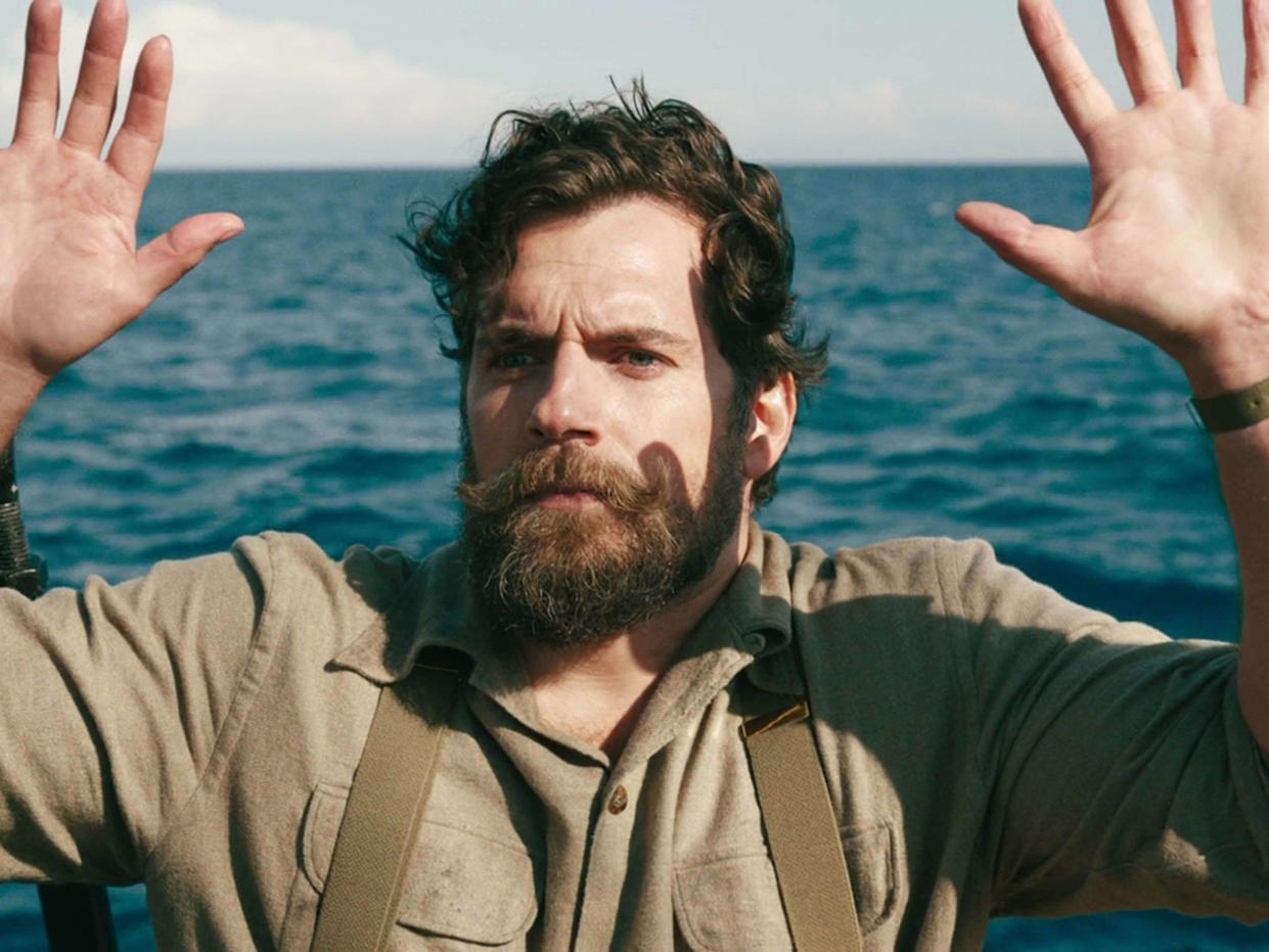 Henry Cavill as Gus March-Phillipps in The Ministry of Ungentlemanly Warfare. (Prime Video/Alamy)