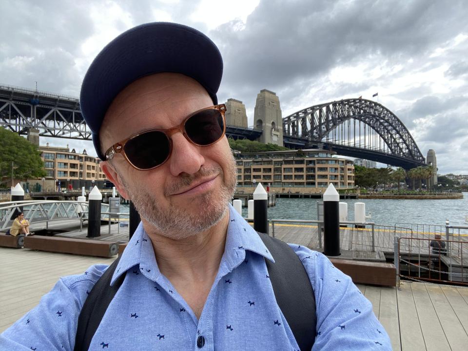 The author in Sydney, Paul Oswell, Capella Sydney Hotel review