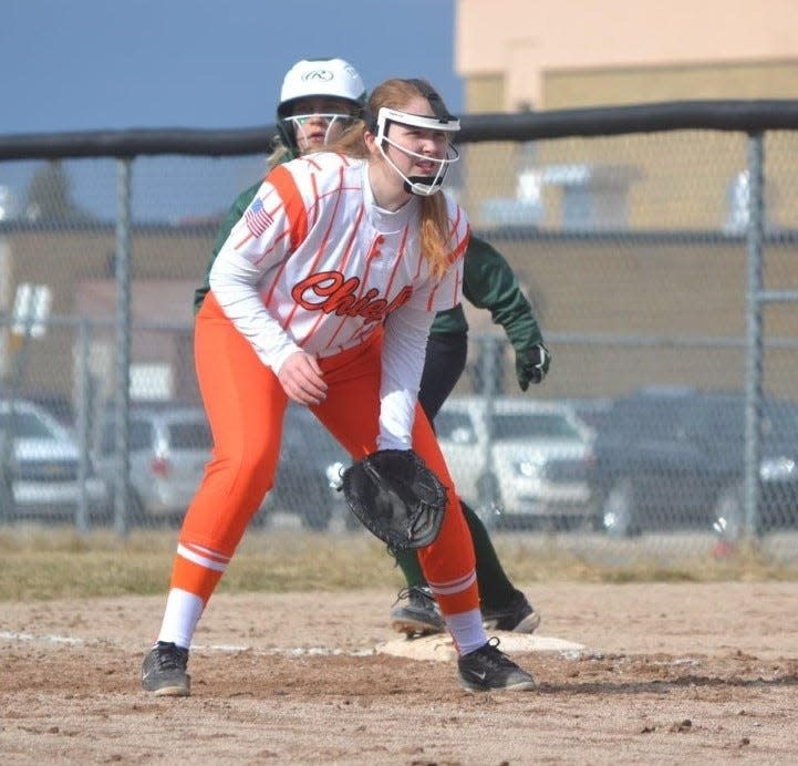 Cheboygan senior first baseman Kaitlyn Penfield made the All-SAC softball first team.