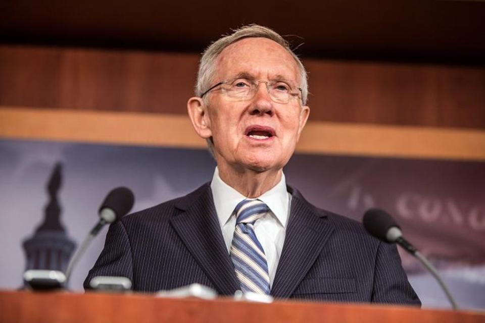 Former Senate Majority Leader Harry Reid.  (Getty Images)