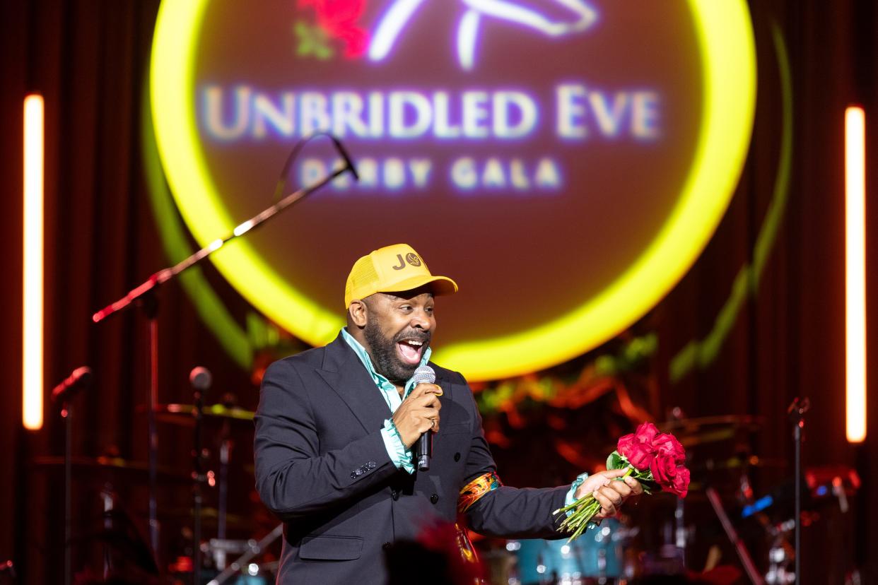 MAJOR performs at the Unbridled Eve Gala at the Galt House Hotel on May 3, 2024 in Louisville, KY.