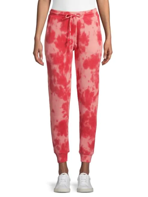 Design Lab Tie-dye Waffle Jogger Pants