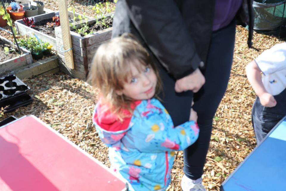 Greenock Telegraph: Two-year-old Olivia Csipkes 