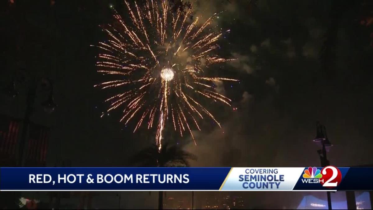 Red, Hot and Boom returns this year with 13,000 fireworks to fill the sky