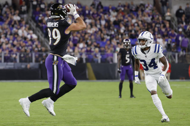 Tight end Mark Andrews scores 16 points in 4th quarter for the Ravens