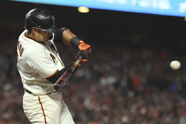 Urías hits, pitches Dodgers past Giants to even NLDS series – KXAN Austin