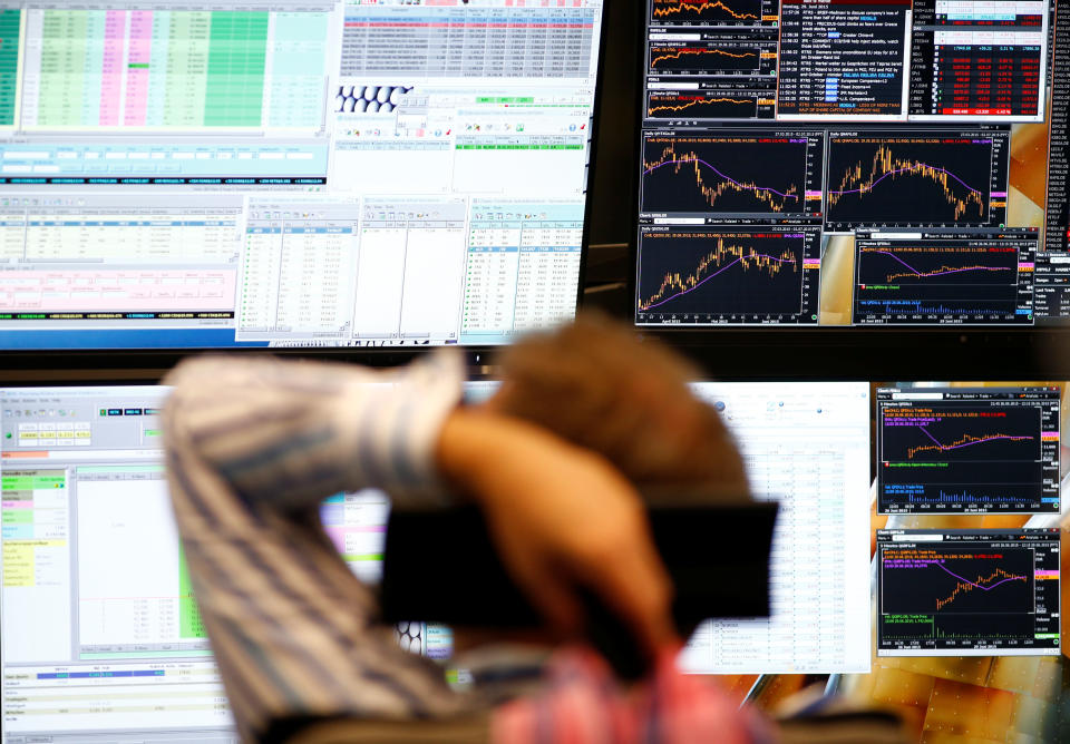 Working as a stock trader is one of the most common first jobs for the ultra rich (REUTERS/Ralph Orlowski/File Photo)