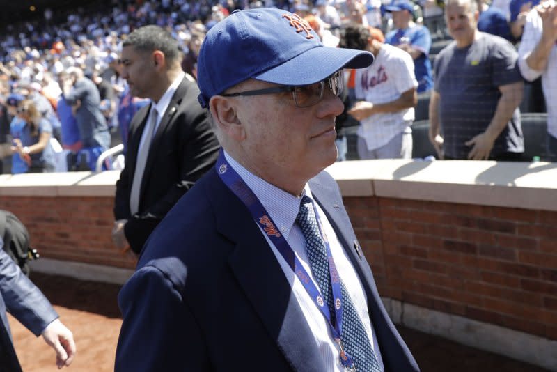 New York Mets owner Steven Cohen is among the investors in Strategic Sports Group, which includes several billionaire sports team owners. File Photo by Peter Foley/UPI