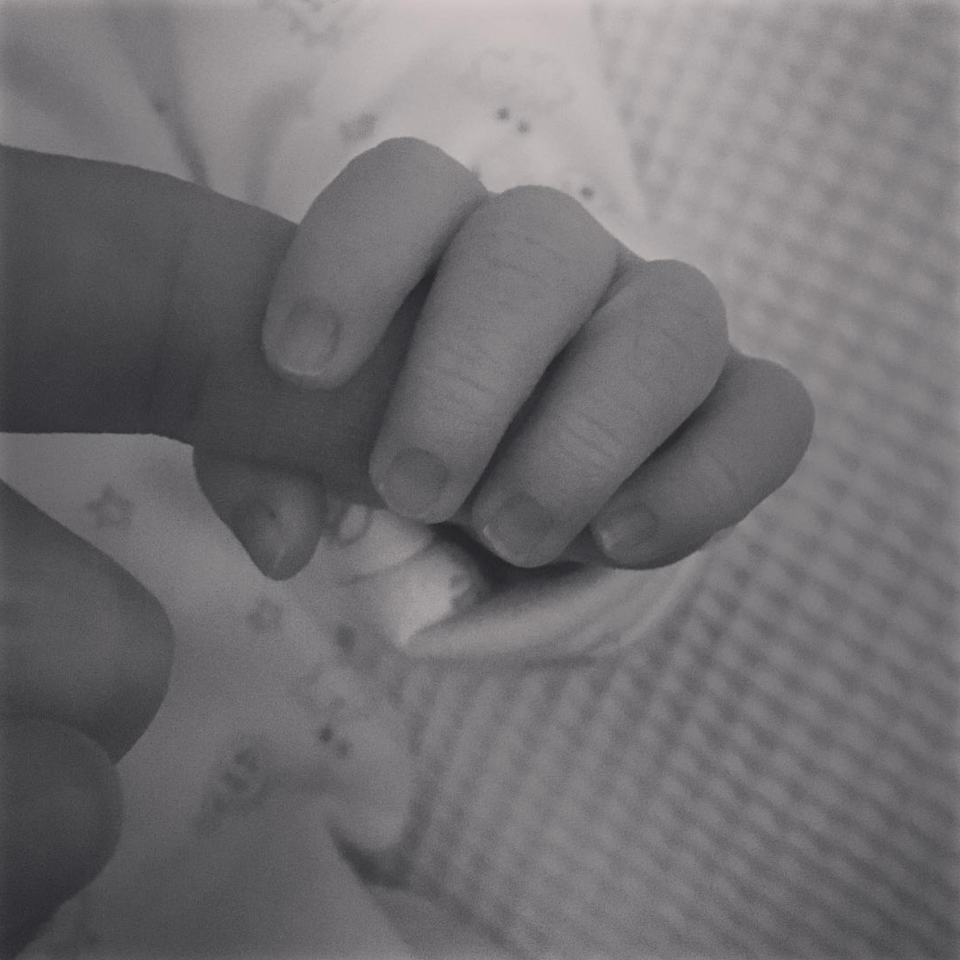 <p>TV presenter Alex Jones and husband Charlie Thomson welcomed their first child at the end of January. The couple named their son Edward Alan Burrell – Teddy for short. <i>[Photo: Instagram/alexjonesthomson]</i> </p>