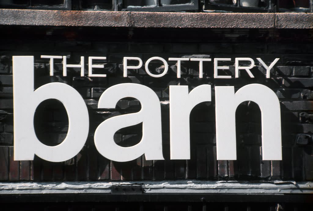 A view of a Pottery Barn store in1976 in New York City, New York