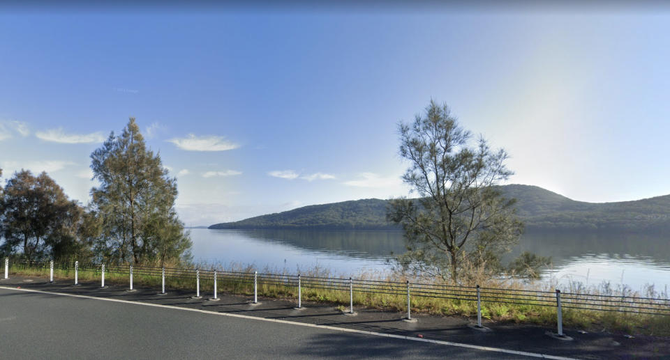 A lake in Pacific Palms near Forster on the NSW Mid North Coast. 