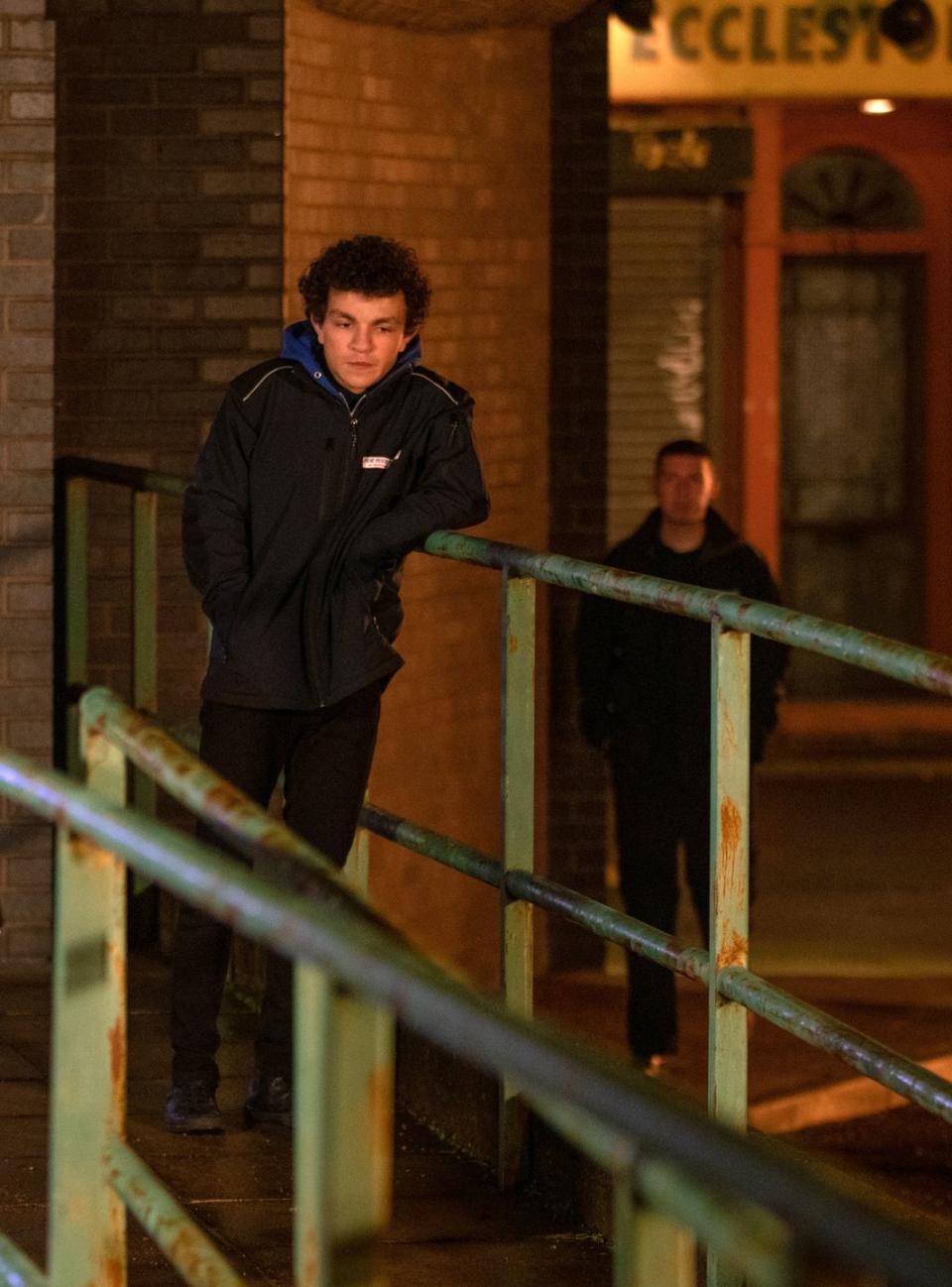 simon barlow and jacob hay in coronation street