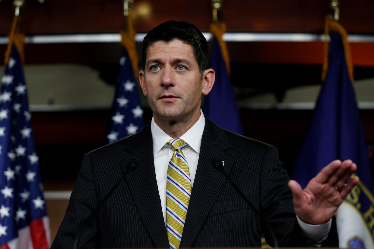 Rep. Paul Ryan has not held a traditional public town hall meeting in over 600 days. (Photo: Yuri Gripas/Reuters)