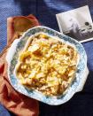 <p>Saltine crackers, lightly toasted, turn this salty, creamy dish into an absolute comfort food classic. </p><p><strong><a href="https://www.countryliving.com/food-drinks/a37937367/oyster-pie-recipe/" rel="nofollow noopener" target="_blank" data-ylk="slk:Get the recipe for Oyster Pie;elm:context_link;itc:0;sec:content-canvas" class="link ">Get the recipe for Oyster Pie</a>.</strong></p>