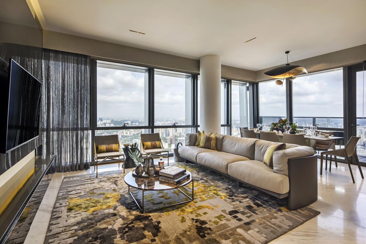 Showsuite of a residential unit at Wallich Residence. (PHOTO: GuocoLand) 