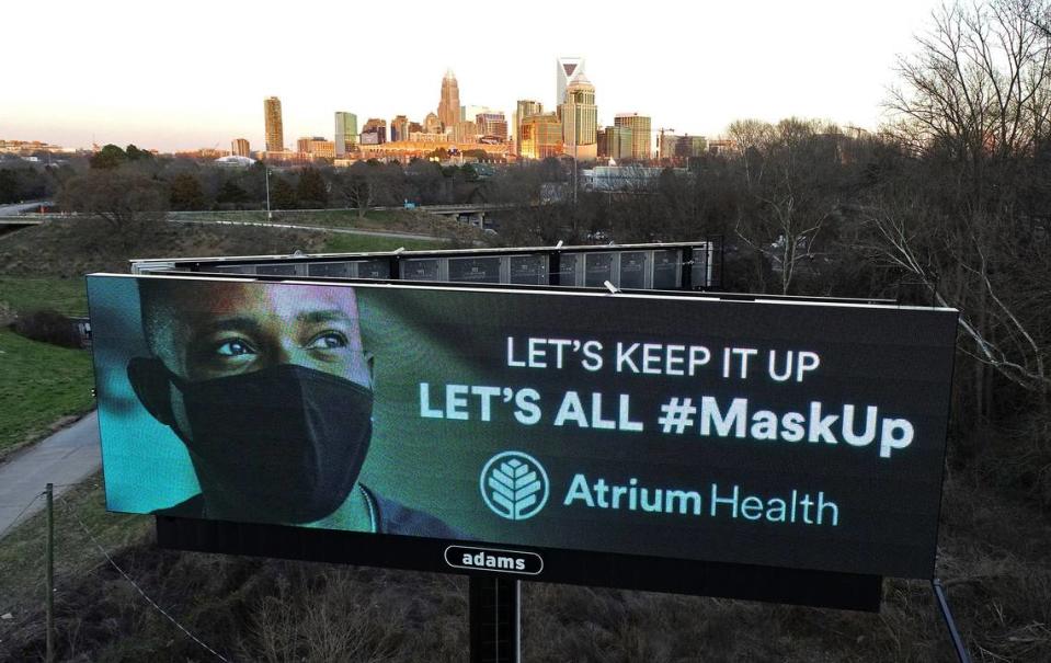Mecklenburg Public Health Director Gibbie Harris says residents should resume wearing masks indoors, regardless of their vaccination status.