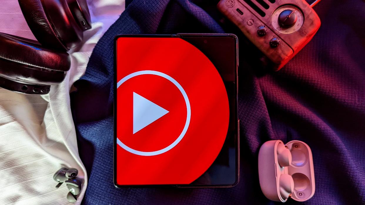  YouTube Music logo. 