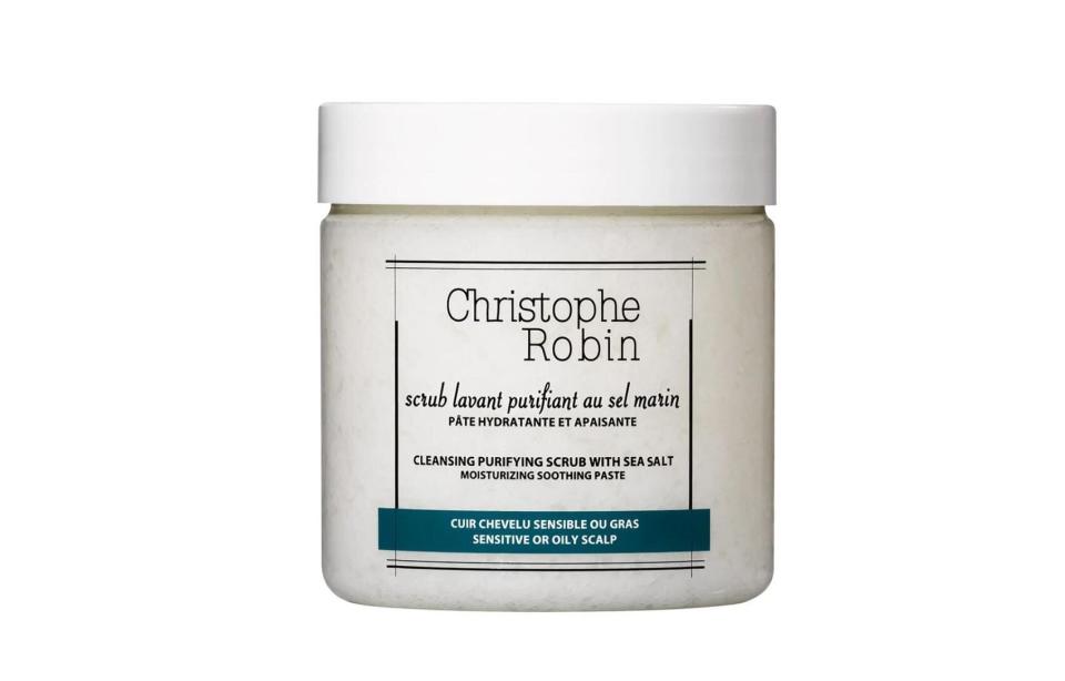 Kopfhaut-Peeling "Cleansing Scrub with Sea Salt" von Christophe Robin, Preis: um 40 Euro für 250 ml (Bild: douglas.de)